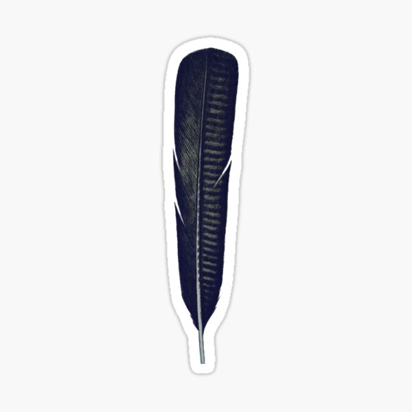 Secondseed Feather Sticker Sticker