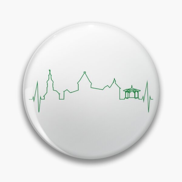Item preview, Pulse of Hohenberg an der Eger (green) designed and sold by Lokalpatrioten.