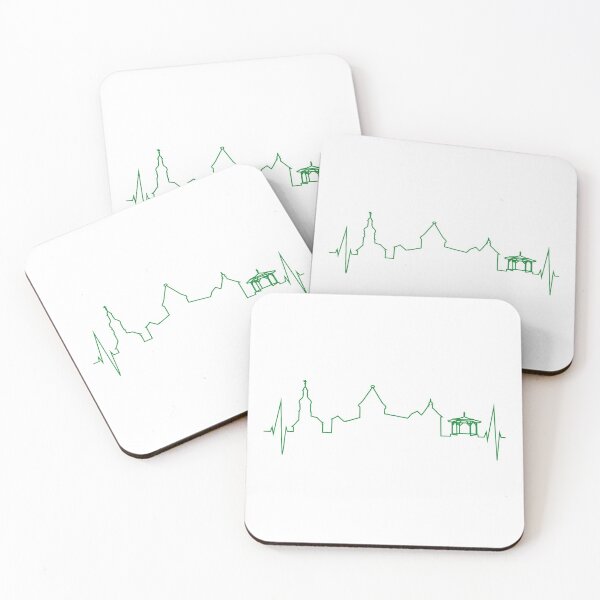 Item preview, Pulse of Hohenberg an der Eger (green) designed and sold by Lokalpatrioten.