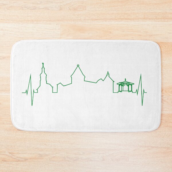 Item preview, Pulse of Hohenberg an der Eger (green) designed and sold by Lokalpatrioten.