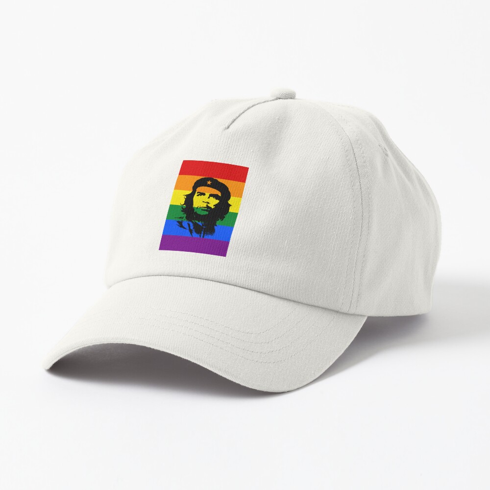 Che Guevara Viva La Revolucion Gay Pride Rainbow Flag Tee