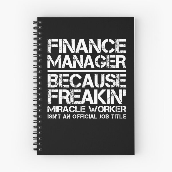 Item preview, Finance Manager Miracle Worker designed and sold by clickmostro.
