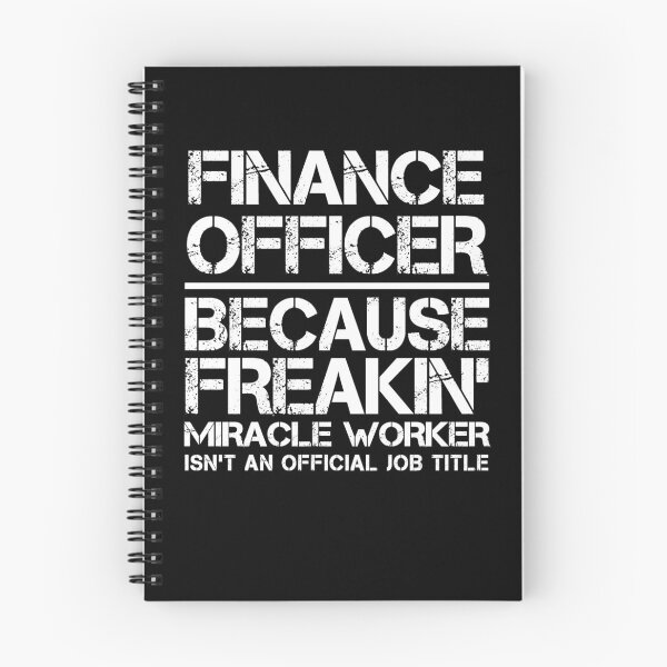 Item preview, Finance Officer Miracle Workr Miracle Worker designed and sold by clickmostro.