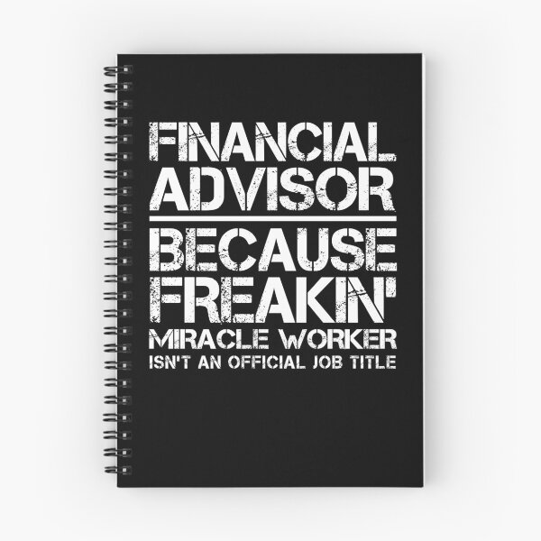 Item preview, Financial Advisor Miracle Worker designed and sold by clickmostro.