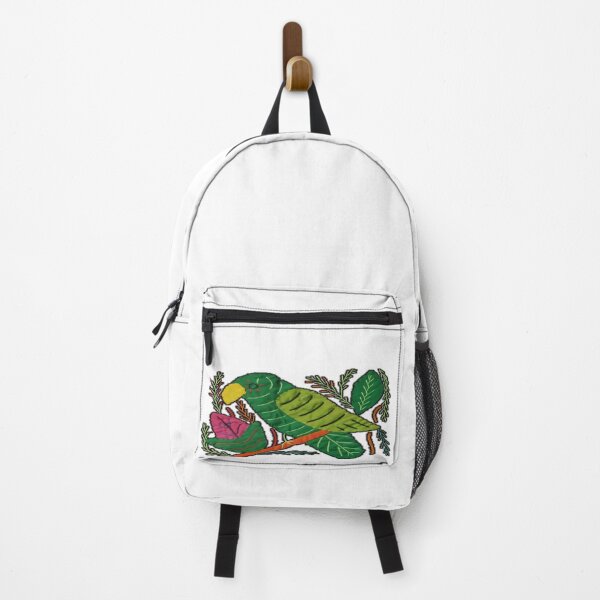 Item preview, Mola From Panama With Green Parrot Theme designed and sold by TTEDesing.