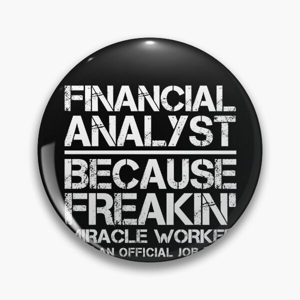 Item preview, Financial Analyst Miracle Worker designed and sold by clickmostro.