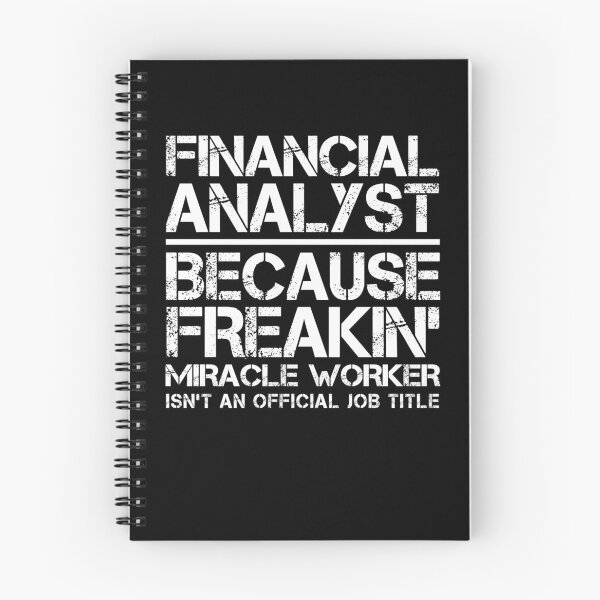 Item preview, Financial Analyst Miracle Worker designed and sold by clickmostro.