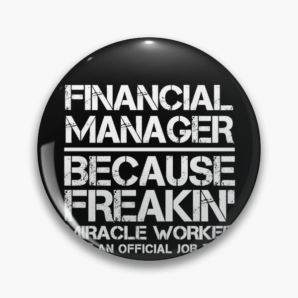 Item preview, Financial Manager Miracle Worker designed and sold by clickmostro.