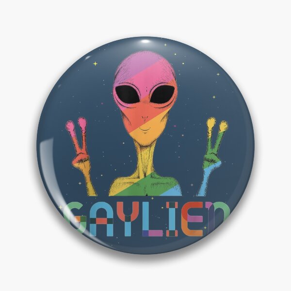 Item preview, Gaylien Alien LGBTQ Trans Regenbogen designed and sold by LauraNeyJr.