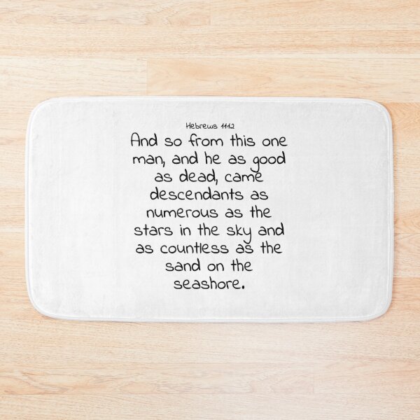 Item preview, Bible verse: Hebrews 11:12 designed and sold by john-3-16.