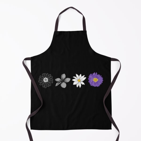 Item preview, Pastel Flowers. Asexual Pride designed and sold by Subtle Pride Shop.