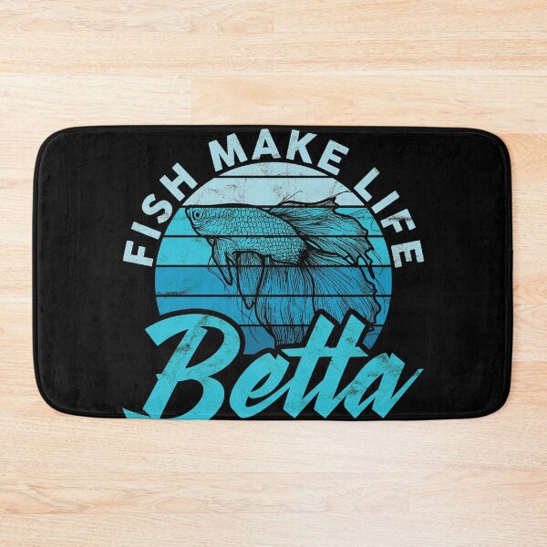 Item preview, Fish Make Life Betta Fighting Fish Aquarium Owner designed and sold by Artee79.