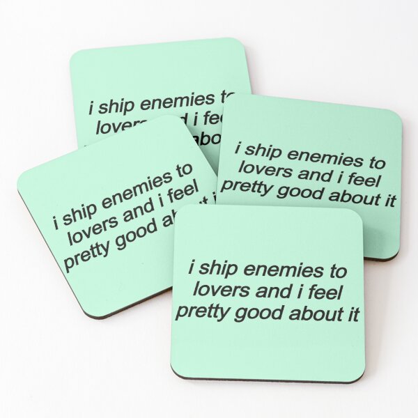 Item preview, I Ship Enemies to Lovers designed and sold by PhilosHedras.