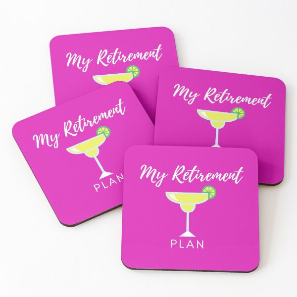 Item preview, This is my retirement plan - Drinking Cocktails designed and sold by RudeBeeDesigns.