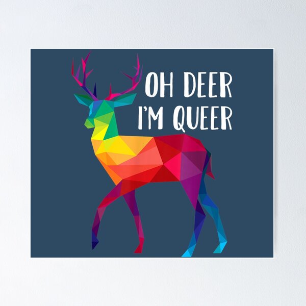 Item preview, Queer Wortspiel Regenbogen Gay  designed and sold by LauraNeyJr.