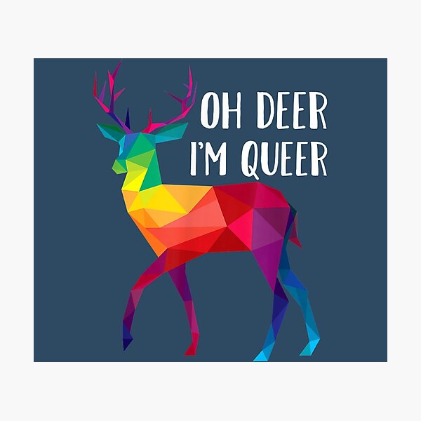 Item preview, Queer Wortspiel Regenbogen Gay  designed and sold by LauraNeyJr.