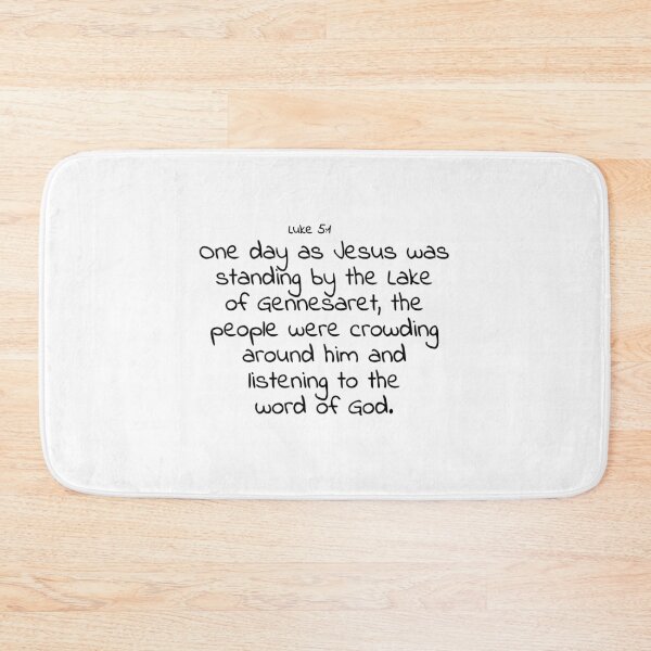 Item preview, Bible verse: Luke 5:1 designed and sold by john-3-16.