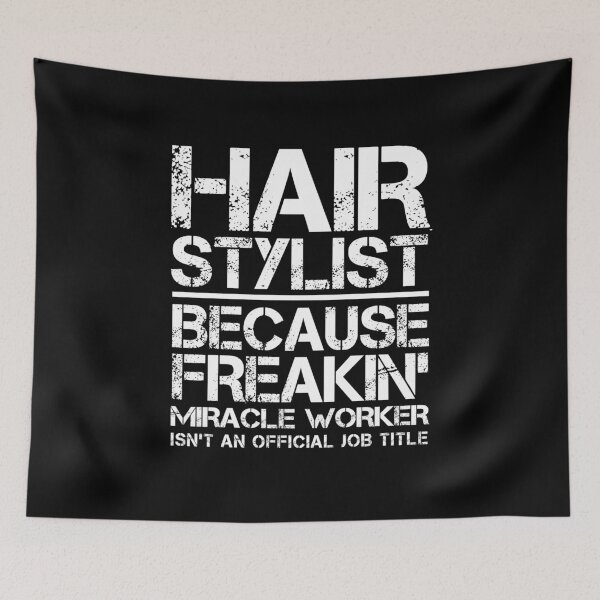 Item preview, Hair Stylist Miracle Worker designed and sold by clickmostro.