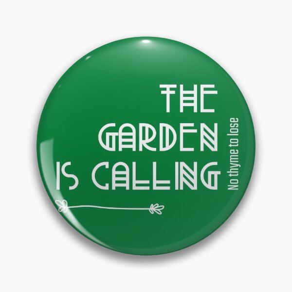 Item preview, El jardín no pide que se pierda el tomillo designed and sold by Sun-Blessed.