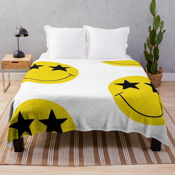 Item preview, Star eyes yellow smile face designed and sold by ArtBased.