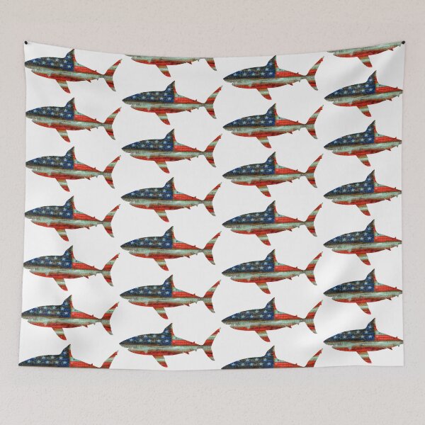 Item preview, USA Shark designed and sold by Michael Garber.