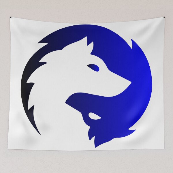 Item preview, wolf logo designed and sold by wolvoo.