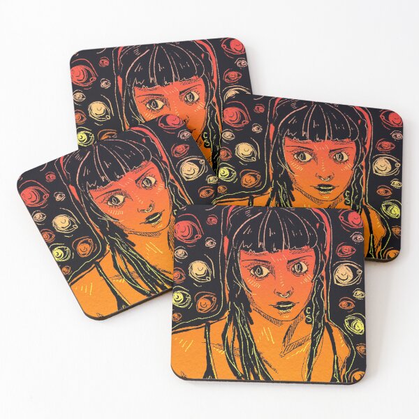 Item preview, Multiple Eyes Digital Portrait Drawing designed and sold by csketchbook.