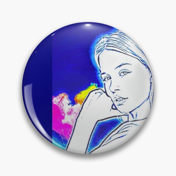 Item preview, Dama azul 2 designed and sold by AlfredBilling.