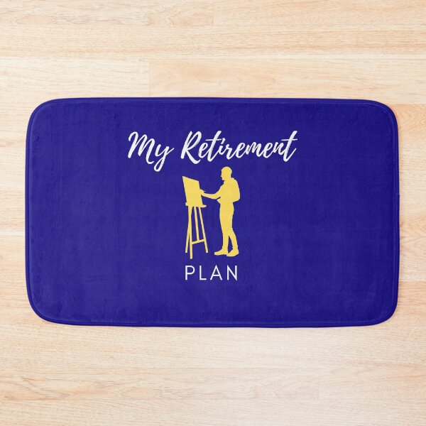 Item preview, This is my retirement plan - Painting designed and sold by RudeBeeDesigns.