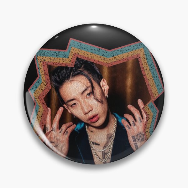 Item preview, Park Jaebeom 2PM Jay Park Korean Kpop Retro Color Oil Paint Design designed and sold by Piosenka Art.