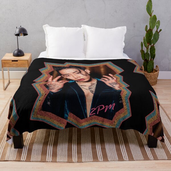 Artikelvorschau, Park Jaebeom 2PM Jay Park Korean Kpop Retro Farbölfarbe Design entworfen und verkauft von Piosenka Art.