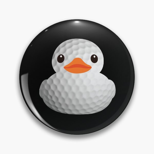 Item preview, Golf Ball Rubber Duck designed and sold by GlitterState.