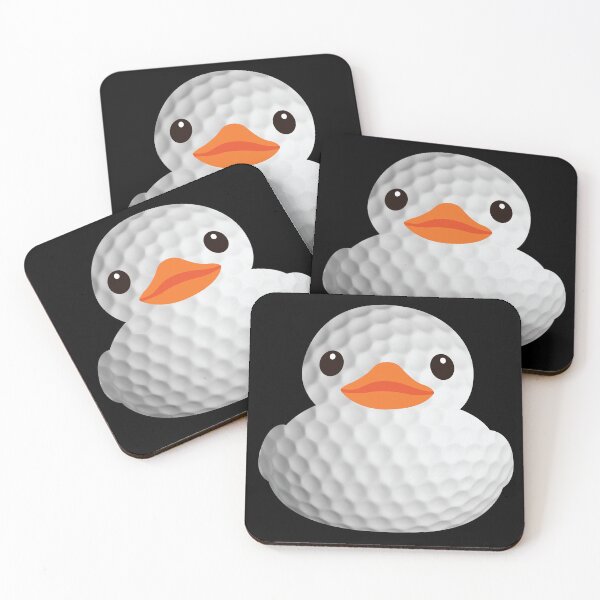 Item preview, Golf Ball Rubber Duck designed and sold by GlitterState.