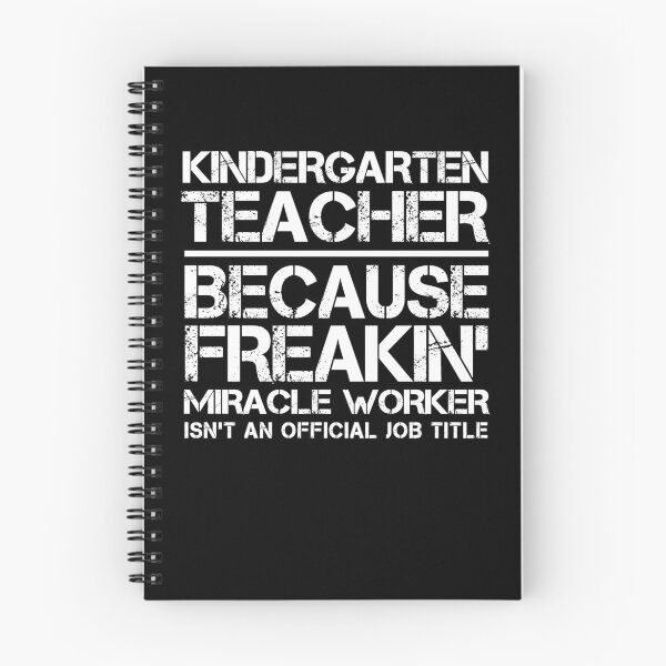 Item preview, Kindergarten Teacher Miracle Worker designed and sold by clickmostro.