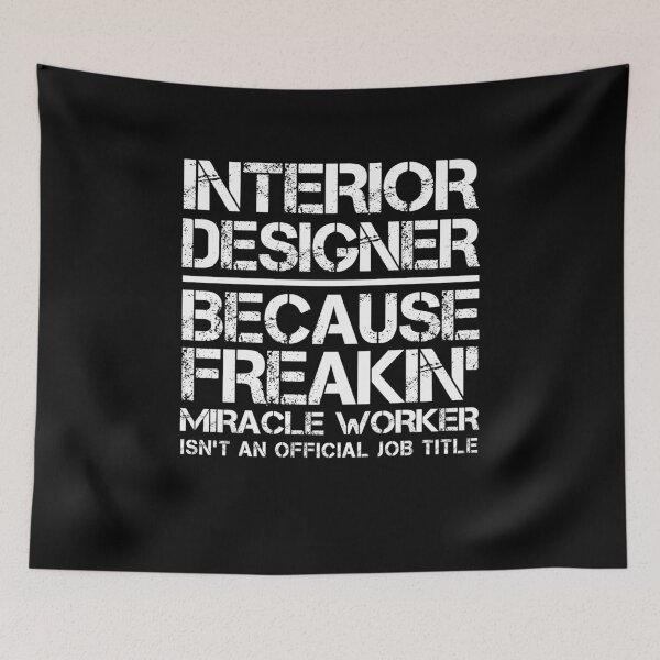 Item preview, Interior Designer Miracle Worker designed and sold by clickmostro.