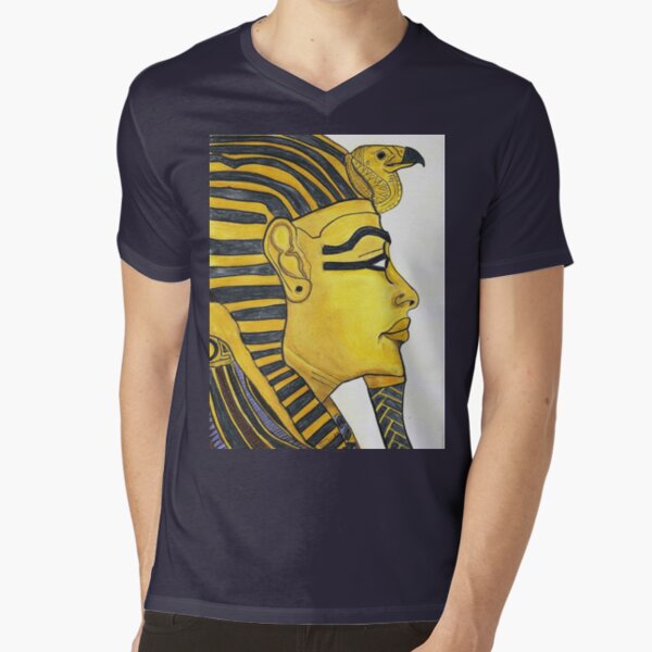 Mask of Gold Tee V-Neck T-Shirt