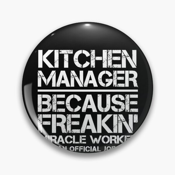 Item preview, Kitchen Manager Miracle Worker designed and sold by clickmostro.
