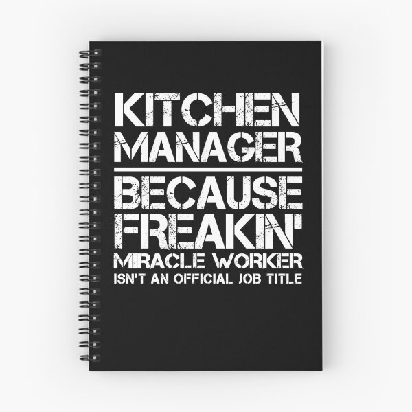 Item preview, Kitchen Manager Miracle Worker designed and sold by clickmostro.