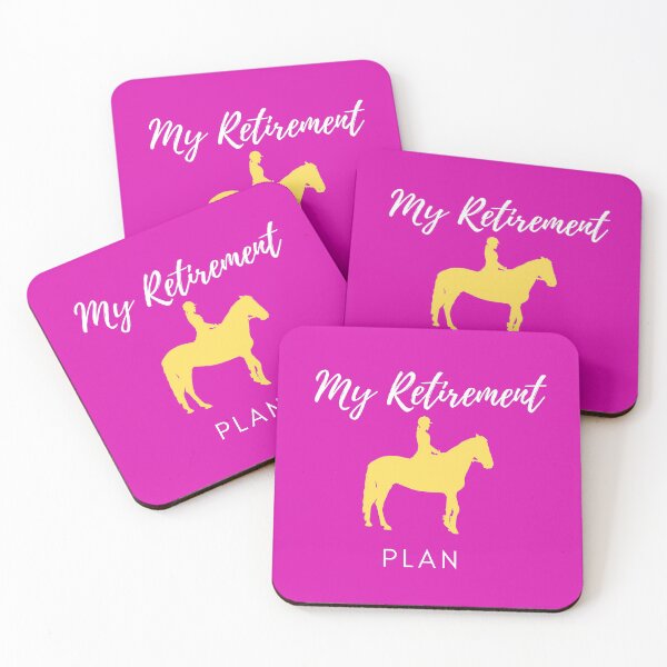 Item preview, This is my retirement plan - Horses designed and sold by RudeBeeDesigns.