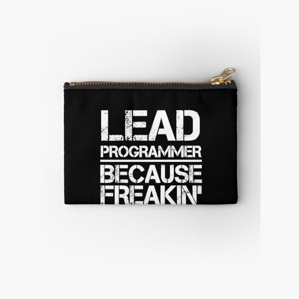 Item preview, Lead Programmer Miracle Worker designed and sold by clickmostro.