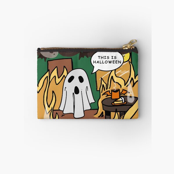 Item preview, This Is Fine Halloween Edition designed and sold by BubblePieces.