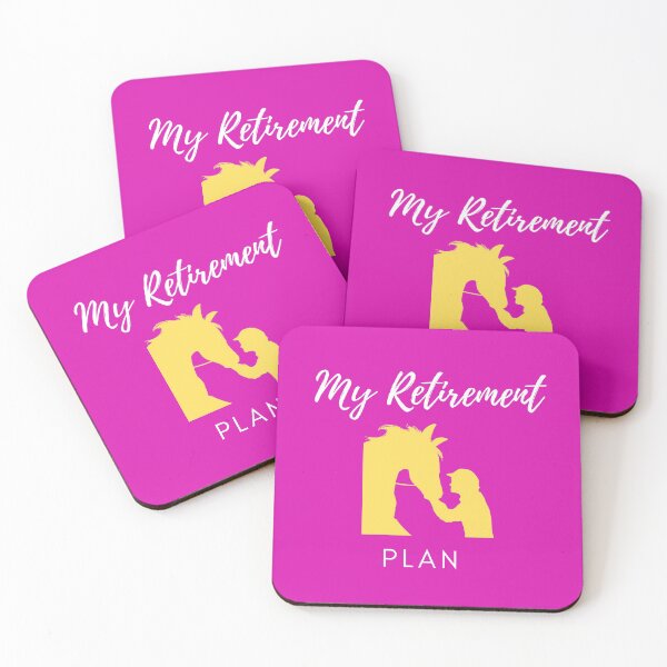 Item preview, This is my retirement plan - Horses designed and sold by RudeBeeDesigns.