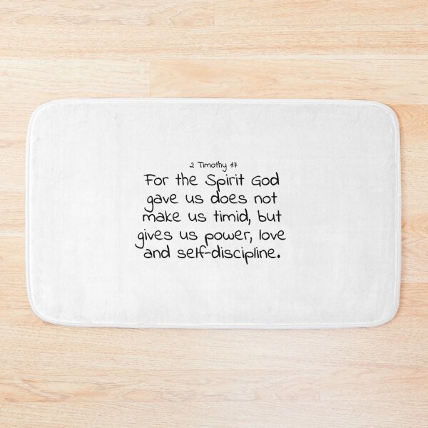Item preview, Bible verse: 2 Timothy 1:7 designed and sold by john-3-16.