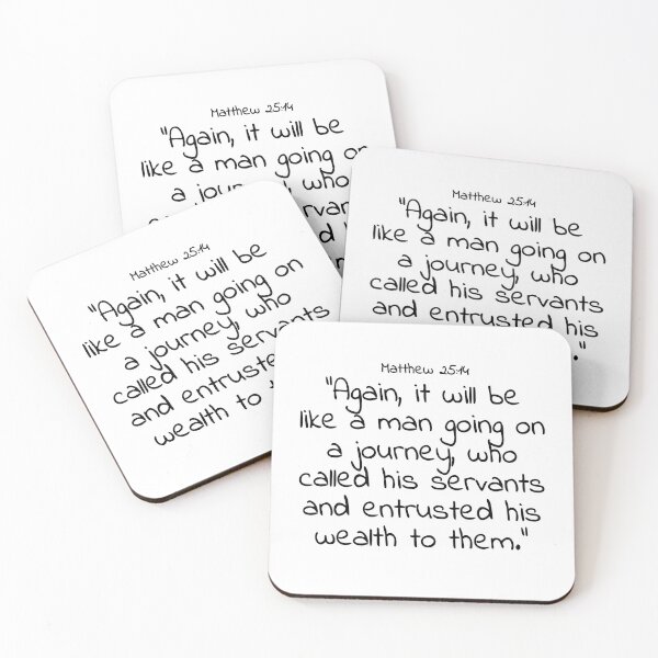 Item preview, Bible verse: Matthew 25:14 designed and sold by john-3-16.