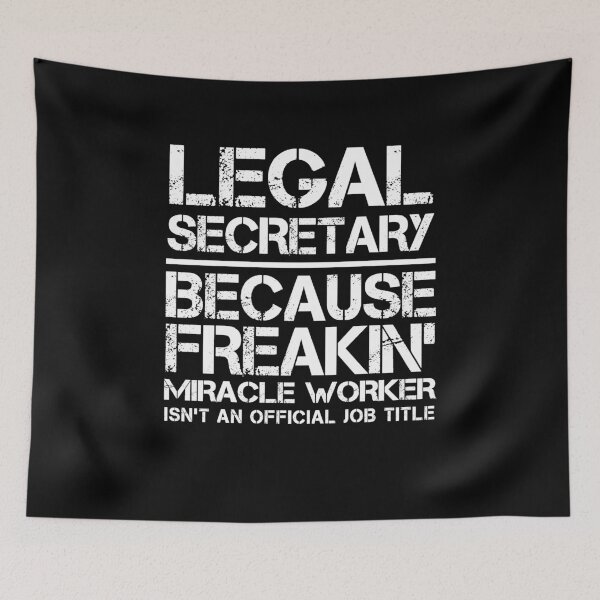 Item preview, Legal Secretary Miracle Worker designed and sold by clickmostro.