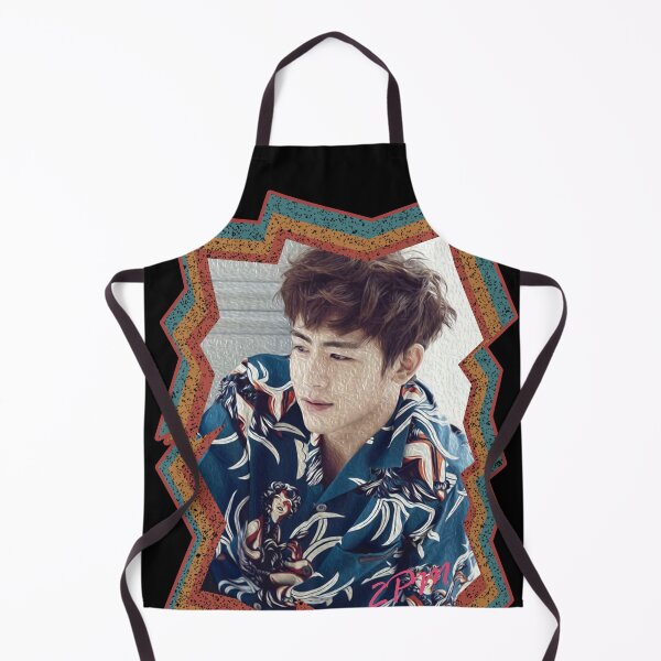 Item preview, Nichkhun Buck Horvejkul 2PM Nichkhun Korean Kpop Retro Color Oil Paint Design designed and sold by Piosenka Art.