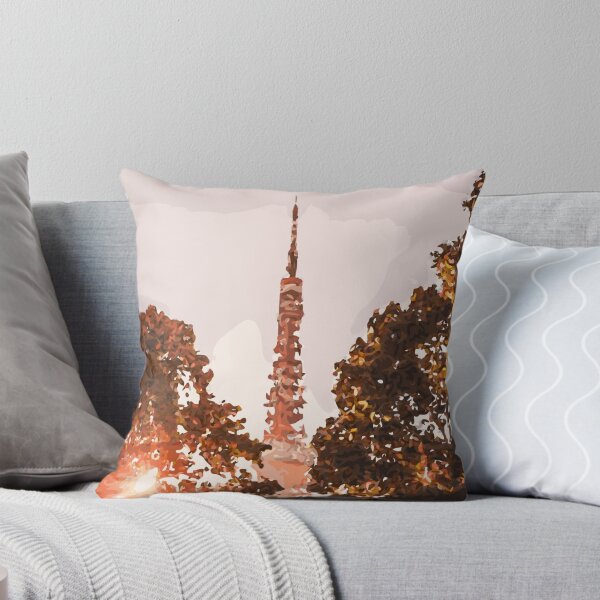 Item preview, JAPAN Tokyo Tower Trees designed and sold by VoyageVectors.