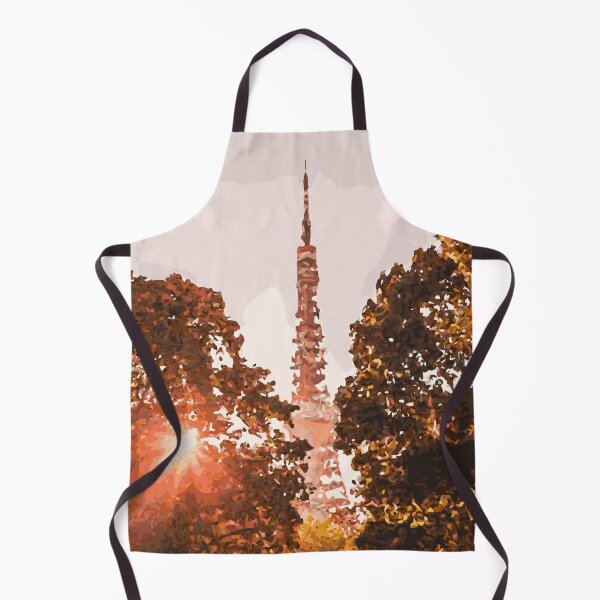 Item preview, JAPAN Tokyo Tower Trees designed and sold by VoyageVectors.
