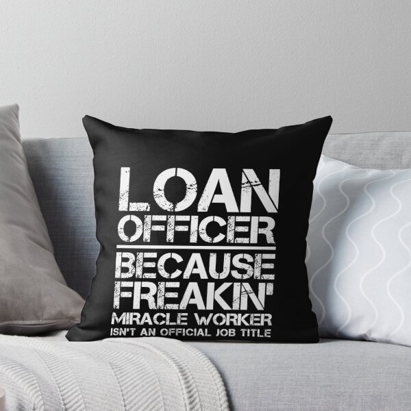 Item preview, Loan Officer Miracle Worker designed and sold by clickmostro.