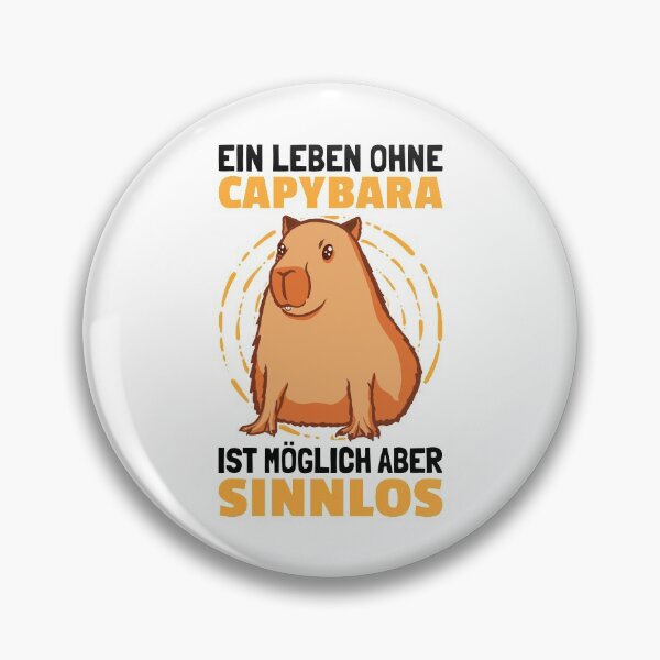 Item preview, Life without Capybara Capybara rodent designed and sold by madgrfx.